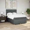 vidaXL &Kappa;&rho;&epsilon;&beta;ά&tau;&iota; Boxspring &mu;&epsilon; &Sigma;&tau;&rho;ώ&mu;&alpha; &Sigma;&kappa;&omicron;ύ&rho;&omicron; &Gamma;&kappa;&rho;&iota; 140x200 &epsilon;&kappa; &Upsilon;&phi;&alpha;&sigma;&mu;ά&tau;&iota;&nu;&omicron;