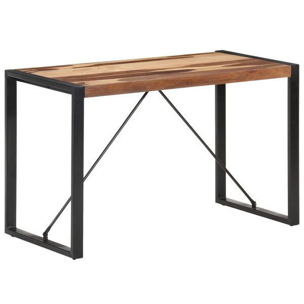 vidaXL Τραπεζαρία 120x60x75 εκ. από Μασίφ Ξύλο