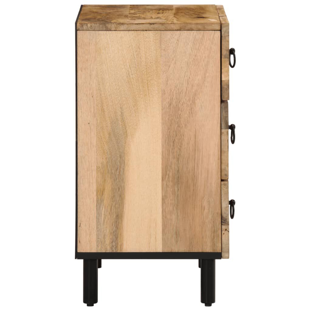 vidaXL Κομοδίνο 50 x 33 x 60 εκ. από Μασίφ Ξύλο Μάνγκο