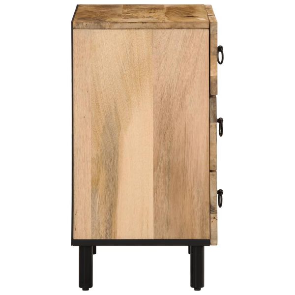 vidaXL Κομοδίνο 50 x 33 x 60 εκ. από Μασίφ Ξύλο Μάνγκο