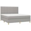 vidaXL &Kappa;&rho;&epsilon;&beta;ά&tau;&iota; Boxspring &mu;&epsilon; &Sigma;&tau;&rho;ώ&mu;&alpha; &Alpha;&nu;&omicron;&iota;&chi;&tau;ό &Gamma;&kappa;&rho;&iota; 180x200 &epsilon;&kappa;. &Upsilon;&phi;&alpha;&sigma;&mu;ά&tau;&iota;&nu;&omicron;
