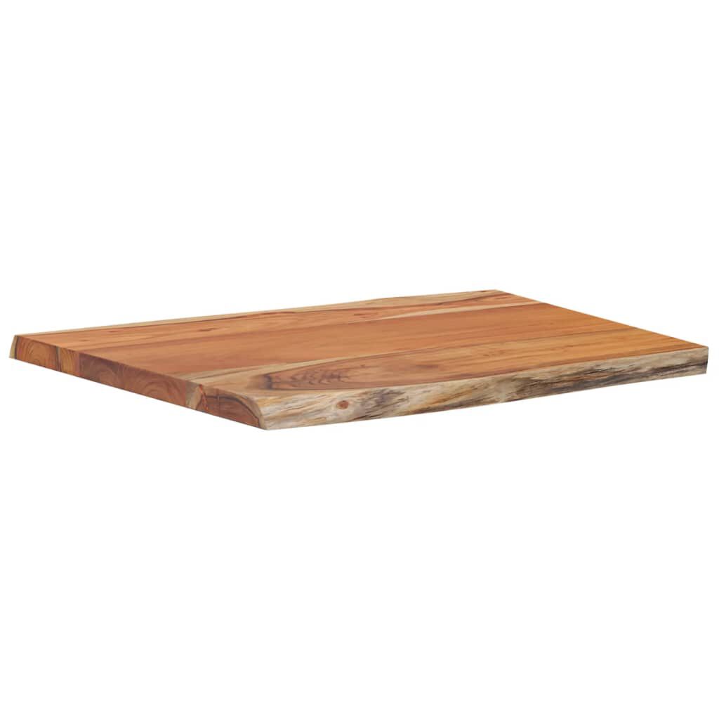 vidaXL Επιφάνεια Τραπεζιού Ορθογώνια 70x60x2,5 εκ. Μασίφ Ξύλο Ακακίας