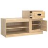 vidaXL Παπουτσοθήκη Sonoma Δρυς 100x42x60 εκ. από Επεξεργασμένο Ξύλο
