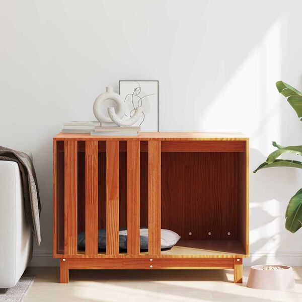 vidaXL &Sigma;&pi;ί&tau;&iota; &Sigma;&kappa;ύ&lambda;&omicron;&upsilon; &Kappa;&epsilon;&rho;&omega;&tau;ό &kappa;&alpha;&phi;έ 90 x 60 x 67 &epsilon;&kappa;. &Sigma;&tau;&epsilon;&rho;&epsilon;ά &xi;&upsilon;&lambda;&epsilon;ί&alpha; &pi;&epsilon;ύ&kappa;&omicron;&upsilon;