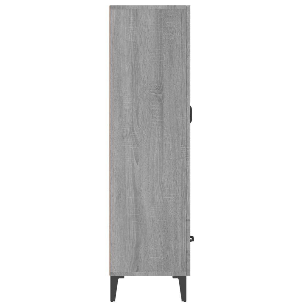 vidaXL Ντουλάπα Γκρι Sonoma 70 x 31 x 115 εκ. από Επεξεργασμένο Ξύλο