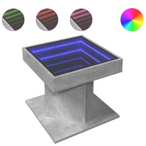 vidaXL &Tau;&rho;&alpha;&pi;&epsilon;&zeta;ά&kappa;&iota; &Sigma;&alpha;&lambda;&omicron;&nu;&iota;&omicron;ύ &mu;&epsilon; LED &Gamma;&kappa;&rho;&iota; 50x50x45 &epsilon;&kappa;. &Epsilon;&pi;&epsilon;&xi;&epsilon;&rho;&gamma;&alpha;&sigma;&mu;έ&nu;&omicron; &Xi;ύ&lambda;&omicron;