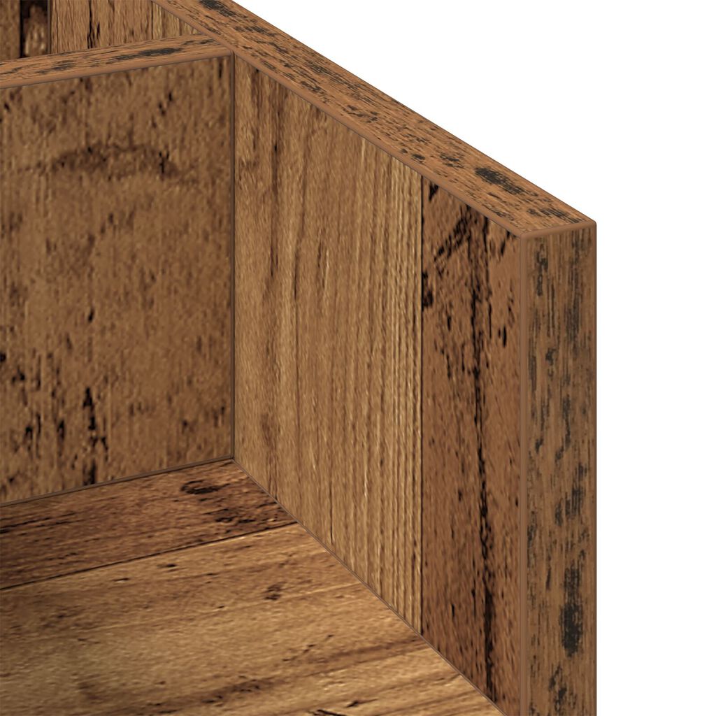 vidaXL Οργανωτής Γραφείου Ξύλο 44.5x24x25 cm