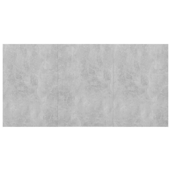 vidaXL Τραπεζαρία Γκρι του Σκυροδέματος 180x90x76 εκ. από Επεξ. Ξύλο
