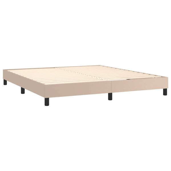 vidaXL &Kappa;&rho;&epsilon;&beta;ά&tau;&iota; Boxspring &mu;&epsilon; &Sigma;&tau;&rho;ώ&mu;&alpha; &Kappa;&alpha;&pi;&omicron;&upsilon;&tau;&sigma;ί&nu;&omicron; 180x200 &epsilon;&kappa;. &Sigma;&upsilon;&nu;&theta;. &Delta;έ&rho;&mu;&alpha;