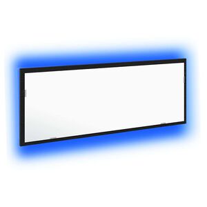 vidaXL &Kappa;&alpha;&theta;&rho;έ&phi;&tau;&eta;&sigmaf; &mu;&pi;ά&nu;&iota;&omicron;&upsilon; LED &Mu;&alpha;ύ&rho;&eta; &Omicron;&xi;&upsilon;ά 100 x 8,5 x 37 &epsilon;&kappa;. &Gamma;&upsilon;&alpha;&lambda;ί