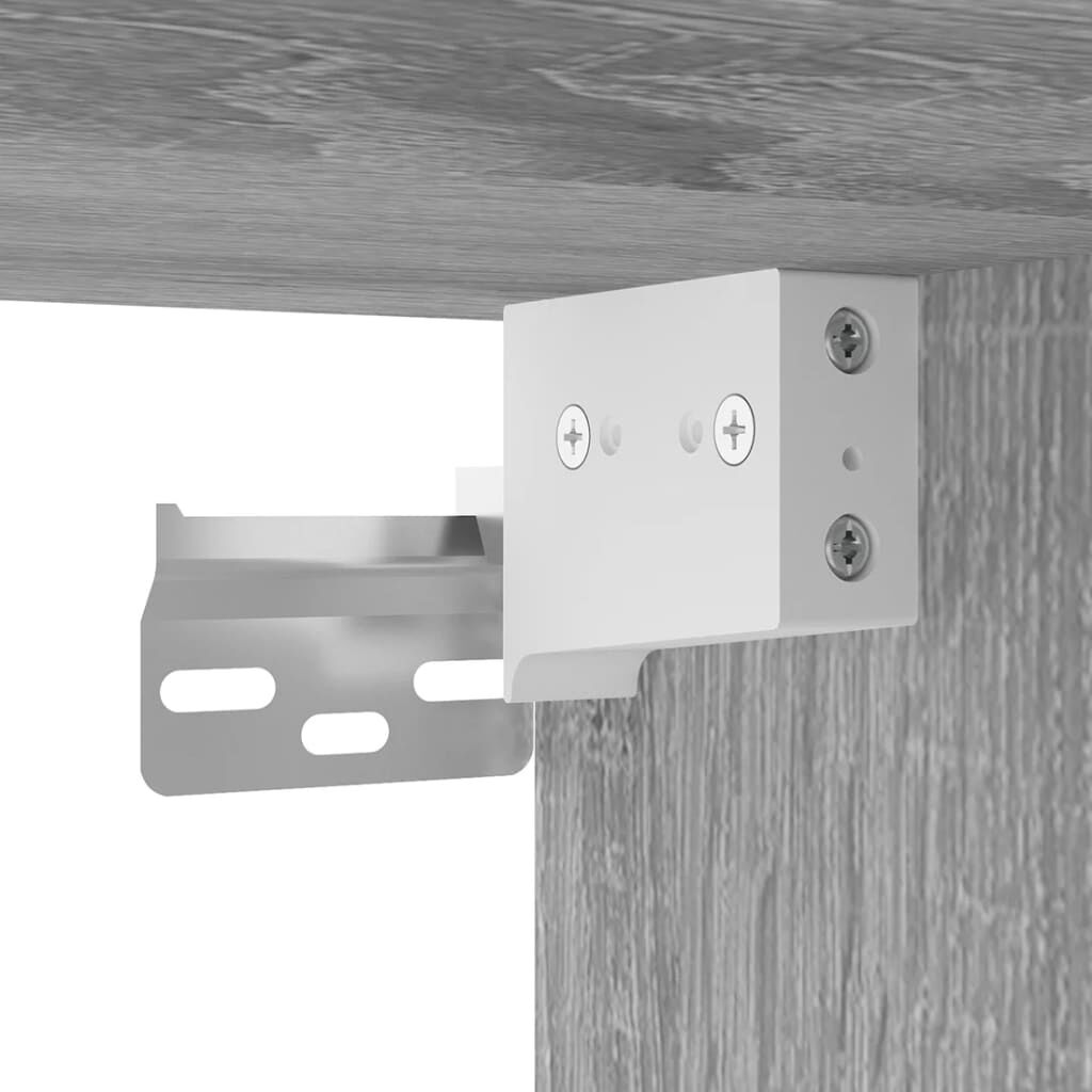 vidaXL Έπιπλα Τηλεόρασης Επιτοίχια Sonoma Δρυς 57x34,5x40 εκ