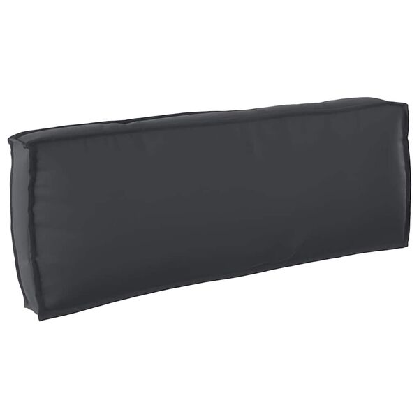 vidaXL Σετ Μαξιλαριών Πάγου 3 pcs Μαύρο 120 x 80 x 12 cm Ύφασμα Oxford