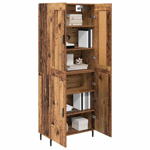 vidaXL Highboard 2 pcs &Pi;&alpha;&lambda;&iota;ό &xi;ύ&lambda;&omicron; &Epsilon;&pi;&epsilon;&xi;&epsilon;&rho;&gamma;&alpha;&sigma;&mu;έ&nu;&omicron; &xi;ύ&lambda;&omicron;