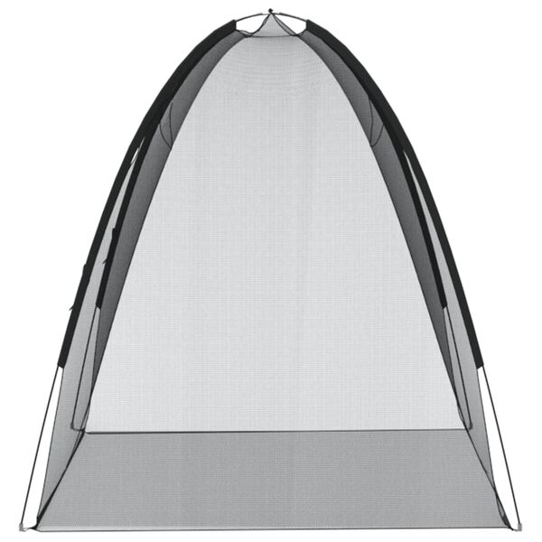 vidaXL Κουνουπιέρα Mongolia με Πόρτες 200Δίχτυ Μαύρη 200x120x130εκ.