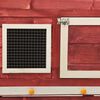 vidaXL Κλουβί Κουνελιών Κόκκινο/Λευκό 140x63x120 εκ. Μασίφ Ξύλο Ελάτης