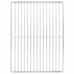 vidaXL Σχάρα ψησίματος Ασημί 40 x 30 cm Ανοξείδωτο ατσάλι