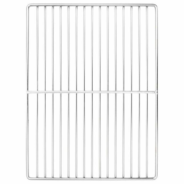 vidaXL Σχάρα ψησίματος Ασημί 40 x 30 cm Ανοξείδωτο ατσάλι