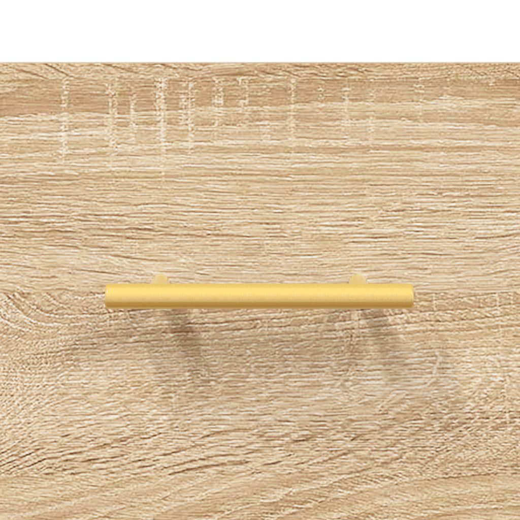 vidaXL Τραπεζάκι Σαλονιού Sonoma Δρυς 50x50x40 εκ. Επεξεργασμένο Ξύλο