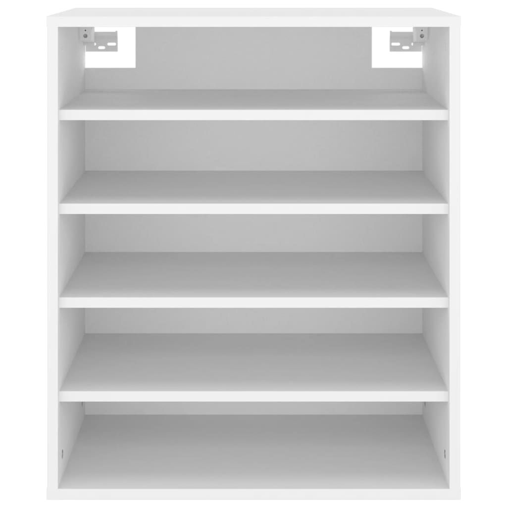 vidaXL Παπουτσοθήκη Λευκή 60 x 35 x 70 εκ. από Επεξ. Ξύλο