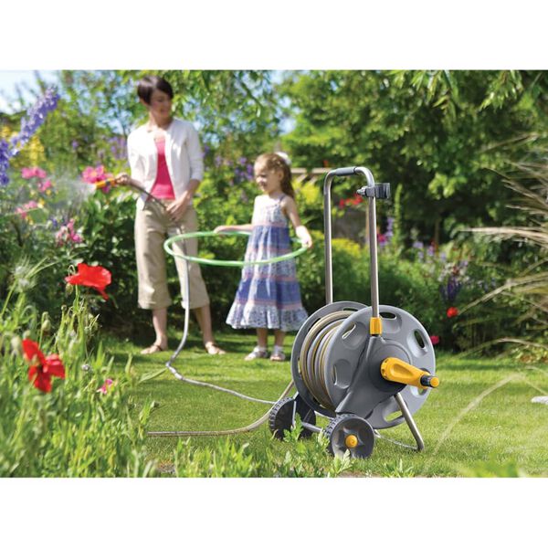 Hozelock Ανέμη Ποτίσματος Τροχήλατη 60 μ. με Λάστιχο 50 μ.