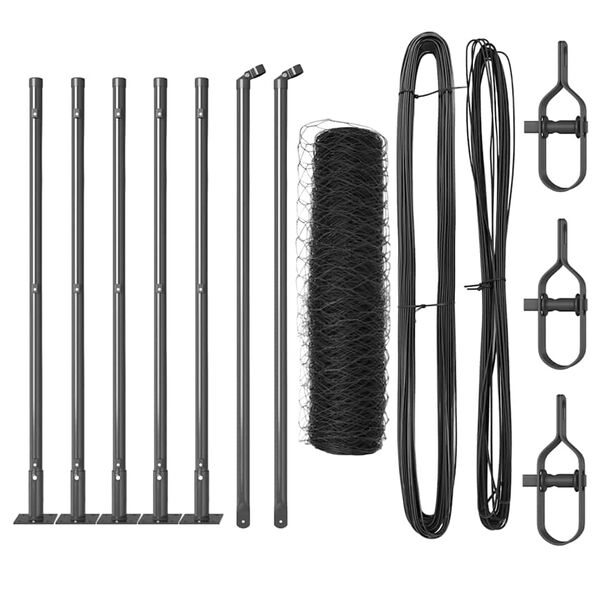 vidaXL &Sigma;&tau;ύ&lambda;&omicron;&sigmaf; &Pi;&epsilon;&rho;&iota;&phi;&rho;ά&xi;&epsilon;&omega;&nu; &Gamma;&kappa;&rho;&iota; 10 x 0,5 &mu; (36 mm &pi;&lambda;έ&gamma;&mu;&alpha;)