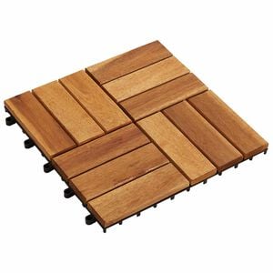vidaXL &Pi;&lambda;ά&kappa;&alpha; &Kappa;&alpha;&tau;&alpha;&sigma;&kappa;&epsilon;&upsilon;ή&sigmaf; 10 &tau;&epsilon;&mu;. &Kappa;&alpha;&phi;έ 30 x 30 cm &Xi;ύ&lambda;&omicron; &Alpha;&kappa;&alpha;&kappa;ί&alpha;&sigmaf;