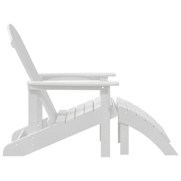 vidaXL Έπιπλα Χαλάρωσης Κήπου 2 pcs Λευκό 74 x 82 x 90cm Πλαστικό
