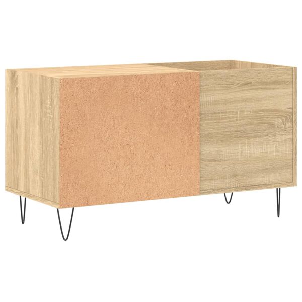 vidaXL Δισκοθήκη Sonoma Δρυς 85 x 38 x 48 εκ. από Επεξεργασμένο Ξύλο