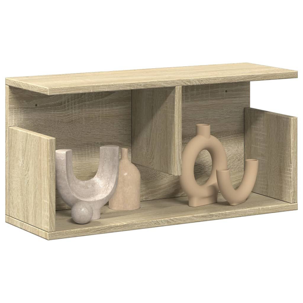 vidaXL Ντουλάπι Τοίχου Sonoma Δρυς 60x20x30 εκ. από Επεξεργασμένο Ξύλο