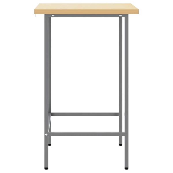vidaXL Πάγκος Εργασίας Γκρι 50 x 55 x 85 εκ.
