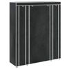 vidaXL &Nu;&tau;&omicron;&upsilon;&lambda;ά&pi;&alpha; &mu;&epsilon; &Rho;ά&phi;&iota;&alpha; / &Sigma;&omega;&lambda;ή&nu;&epsilon;&sigmaf; &Mu;&alpha;ύ&rho;&eta; 45 x 150 x 176 &epsilon;&kappa;. &Upsilon;&phi;&alpha;&sigma;&mu;ά&tau;&iota;&nu;&eta;