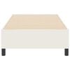 vidaXL Κρεβάτι με ελατήρια Κρεμ 100 x 200 cm Βελούδο