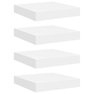 vidaXL &Rho;ά&phi;&iota;&alpha; &Tau;&omicron;ί&chi;&omicron;&upsilon; 4 &tau;&epsilon;&mu;. Ά&sigma;&pi;&rho;&alpha; 23x23,5x3,8 &epsilon;&kappa;. MDF