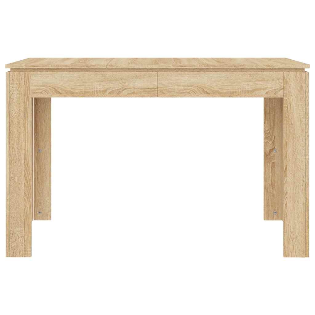 vidaXL Τραπεζαρία Sonoma Δρυς 120 x 60 x 76 εκ. από Επεξ. Ξύλο