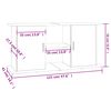 vidaXL Βάση Ενυδρείου Καφέ Δρυς 121x41x58 εκ. από Επεξεργασμένο Ξύλο