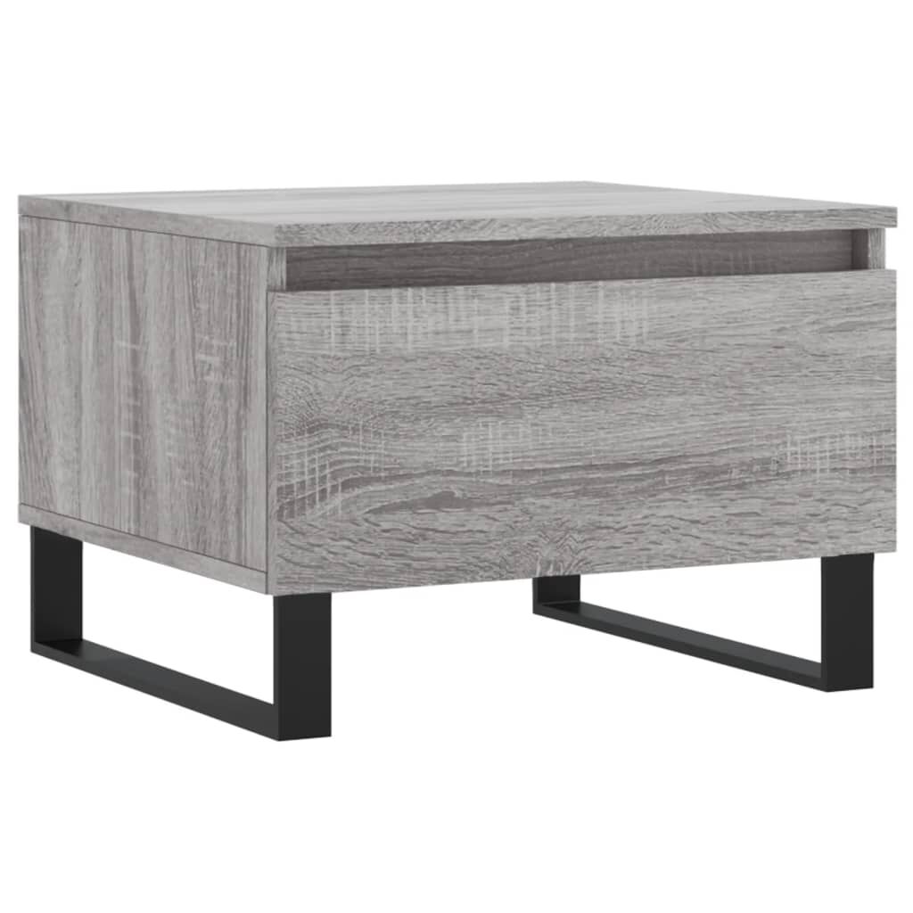 vidaXL Τραπεζάκια Σαλονιού 2 τεμ. Γκρι Sonoma 50x46x35 εκ. Επεξ. Ξύλο