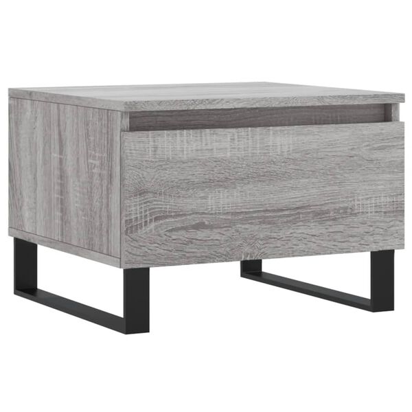 vidaXL Τραπεζάκια Σαλονιού 2 τεμ. Γκρι Sonoma 50x46x35 εκ. Επεξ. Ξύλο