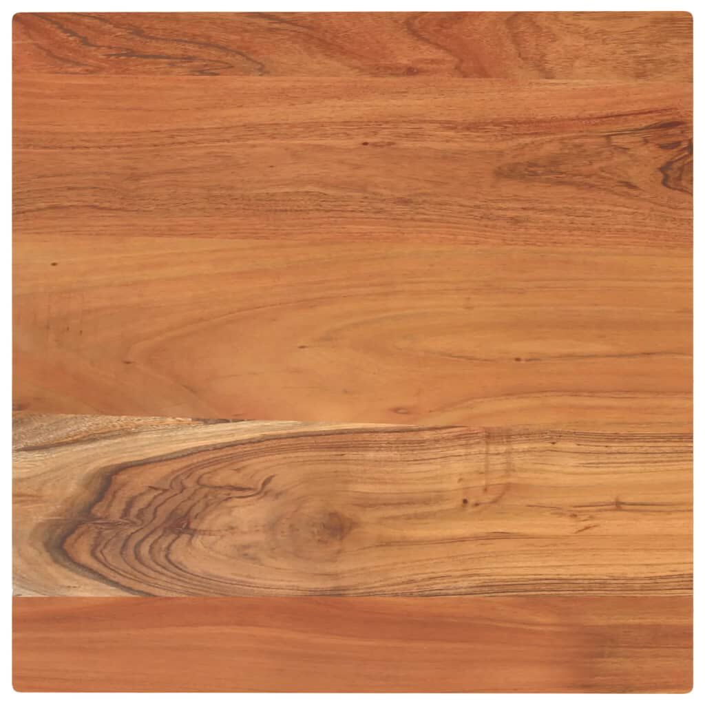 vidaXL Επιφάνεια Τραπεζιού Τετράγωνη 50x50x3,8 εκ. Μασίφ Ξύλο Ακακίας