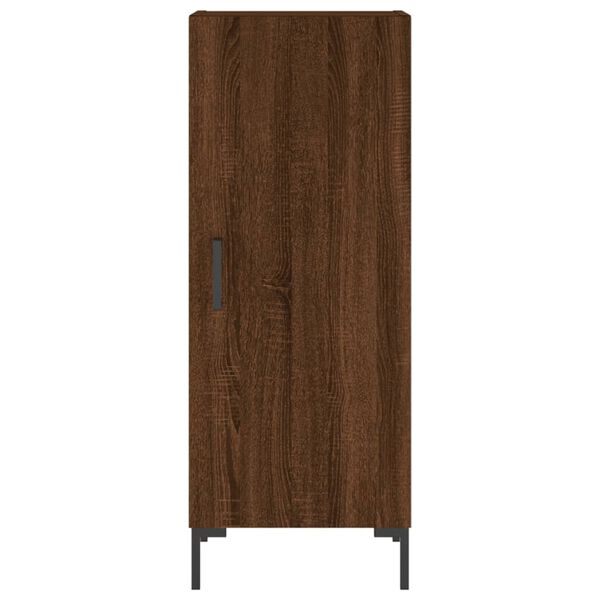 vidaXL Ντουλάπι Καφέ Δρυς 34,5 x 34 x 90 εκ. Επεξεργασμένο Ξύλο