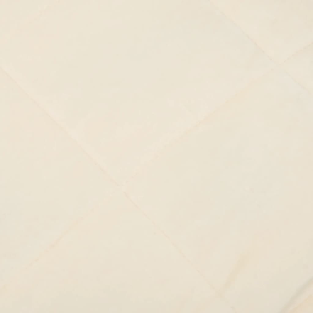 vidaXL Κουβέρτα Βαρύτητας Ανοιχτό Κρεμ 235 x 290 εκ. 15 κ. Υφασμάτινη