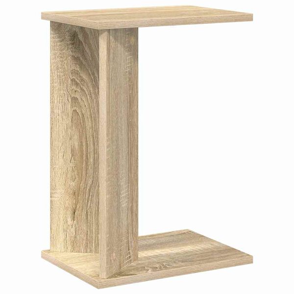 vidaXL End Table &Delta;&rho;ύ&sigmaf; Sonoma 35 x 25 x 50 &epsilon;&kappa; &Epsilon;&pi;&epsilon;&xi;&epsilon;&rho;&gamma;&alpha;&sigma;&mu;έ&nu;&omicron; &xi;ύ&lambda;&omicron;