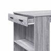 vidaXL Τραπέζι Μπαρ Γκρι Sonoma 102x70x103,5 εκ. Επεξεργ. Ξύλο
