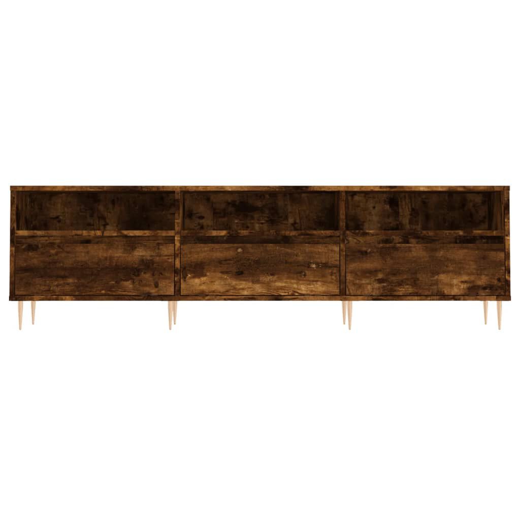 vidaXL Έπιπλο Τηλεόρασης Καπνιστή Δρυς 150x30x44,5 εκ. Επεξ. Ξύλο