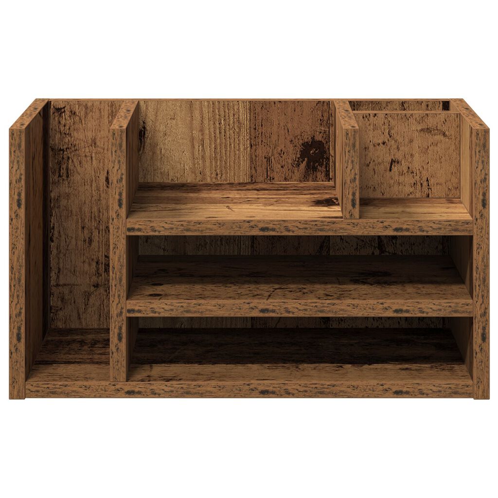 vidaXL Οργανωτής Γραφείου Ξύλο 44.5x24x25 cm