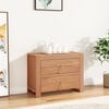 vidaXL Συρταριέρα 80 x 35 x 60 εκ. από Μασίφ Ξύλο teak