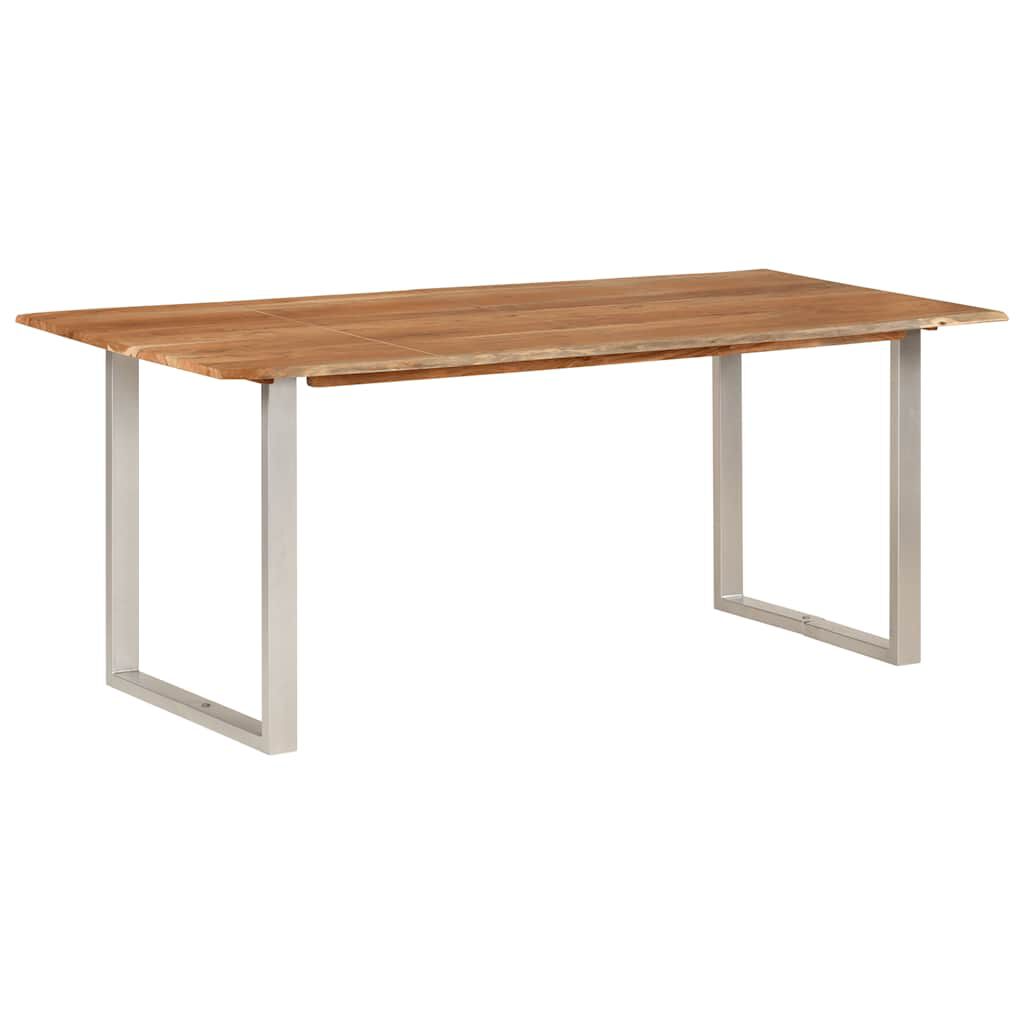 vidaXL Τραπεζαρία 180 x 90 x 76 εκ. από Μασίφ Ξύλο Ακακίας