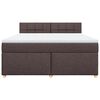 vidaXL &Kappa;&rho;&epsilon;&beta;ά&tau;&iota; Boxspring &mu;&epsilon; &Sigma;&tau;&rho;ώ&mu;&alpha; &Sigma;&kappa;&omicron;ύ&rho;&omicron; &Kappa;&alpha;&phi;έ 180x200 &epsilon;&kappa; &Upsilon;&phi;&alpha;&sigma;&mu;ά&tau;&iota;&nu;&omicron;