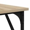 vidaXL Γραφείο Sonoma Δρυς 149 x 149 x 75 εκ. από Επεξεργασμένο Ξύλο