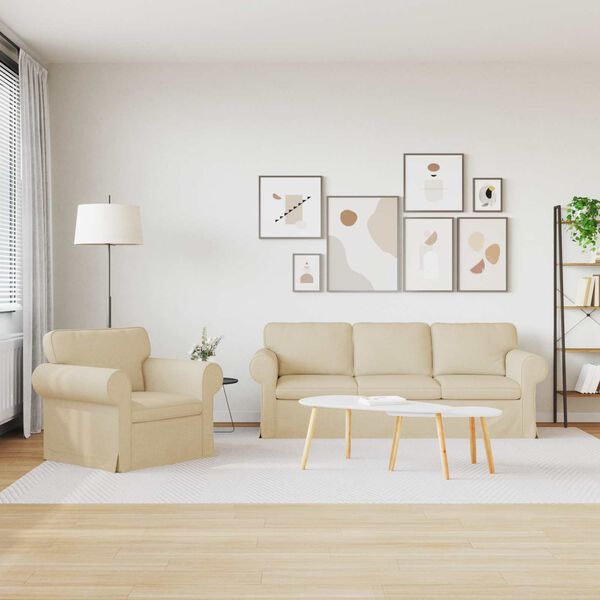 vidaXL &Kappa;&alpha;&nu;&alpha;&pi;έ&sigmaf; 2 pcs &Kappa;&rho;&epsilon;&mu;