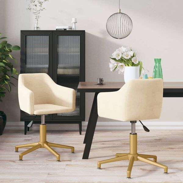 vidaXL &Kappa;&alpha;&rho;έ&kappa;&lambda;&epsilon;&sigmaf; &Tau;&rho;&alpha;&pi;&epsilon;&zeta;&alpha;&rho;ί&alpha;&sigmaf; &Pi;&epsilon;&rho;&iota;&sigma;&tau;&rho;&epsilon;&phi;ό&mu;&epsilon;&nu;&epsilon;&sigmaf; 2 &tau;&epsilon;&mu;. &Kappa;&rho;&epsilon;&mu; &Beta;&epsilon;&lambda;&omicron;ύ&delta;&iota;&nu;&epsilon;&sigmaf;